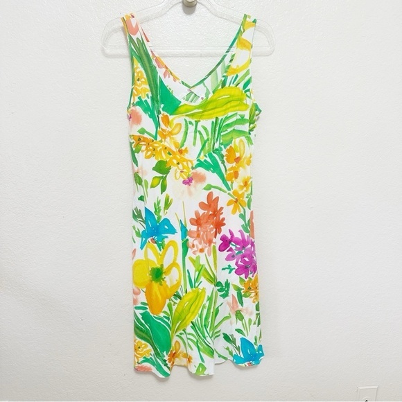 Jams World Dresses & Skirts - Vintage Hula Moon by Jams World Floral Printed dress size M